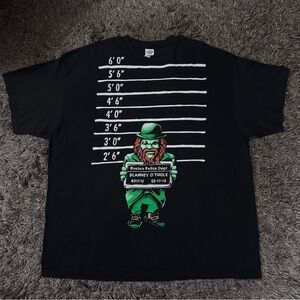 Vintage Leprechaun Mug Shot Tee